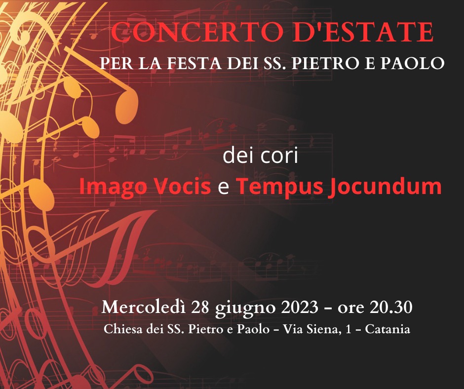concerto S. Pietro e Paolo