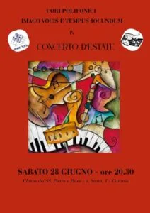 Locandina del concerto del 28 giugno 2025
