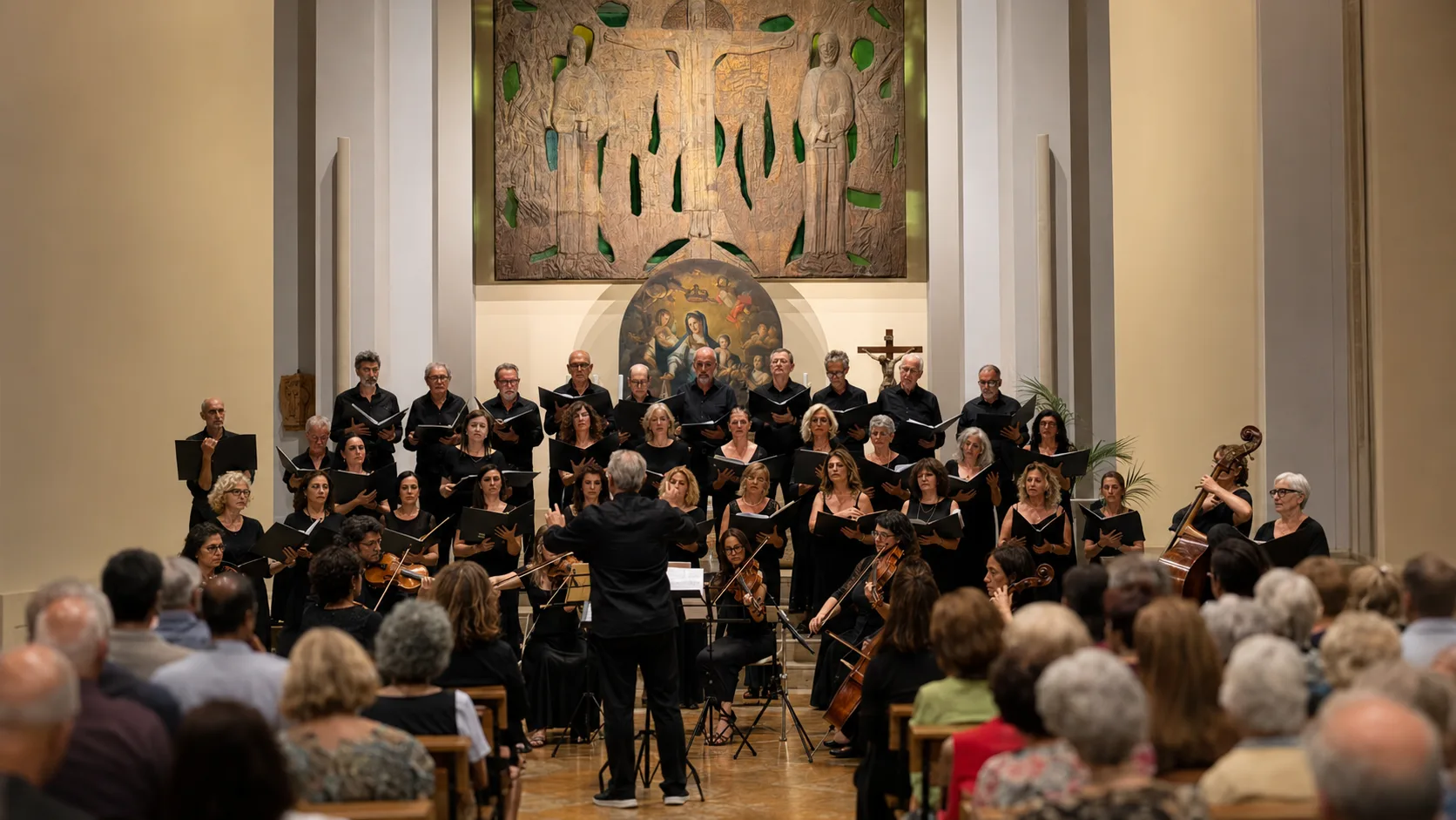 Il Coro Imago Vocis 26 in concerto in una chiesa di Catania