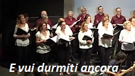 e vui durmiti ancora - 
